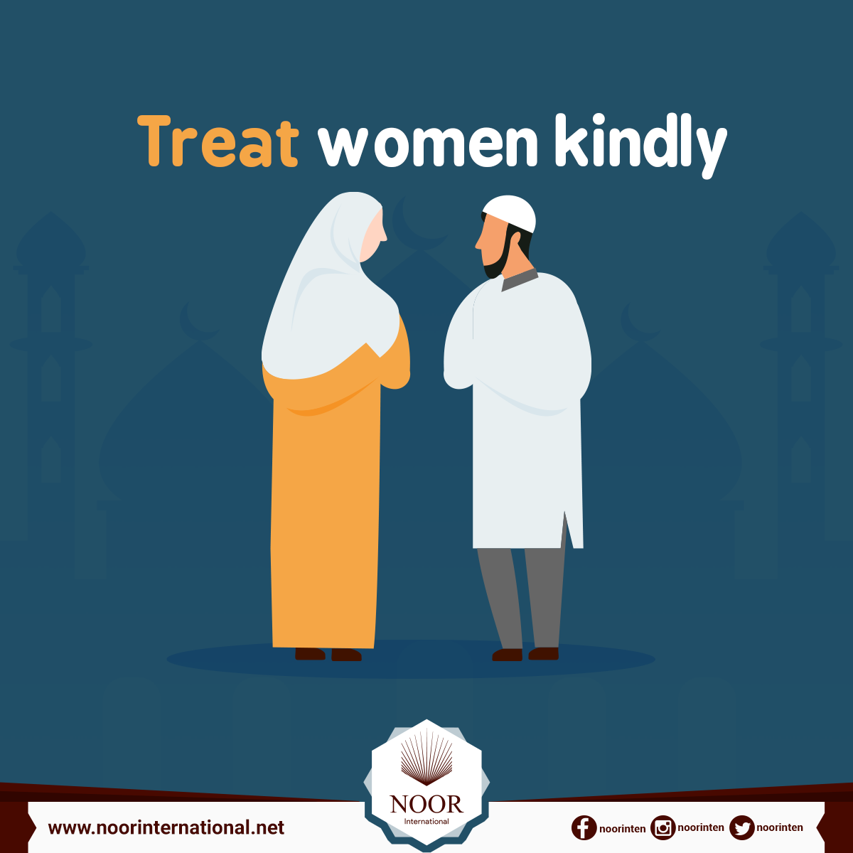 Treat women kindly