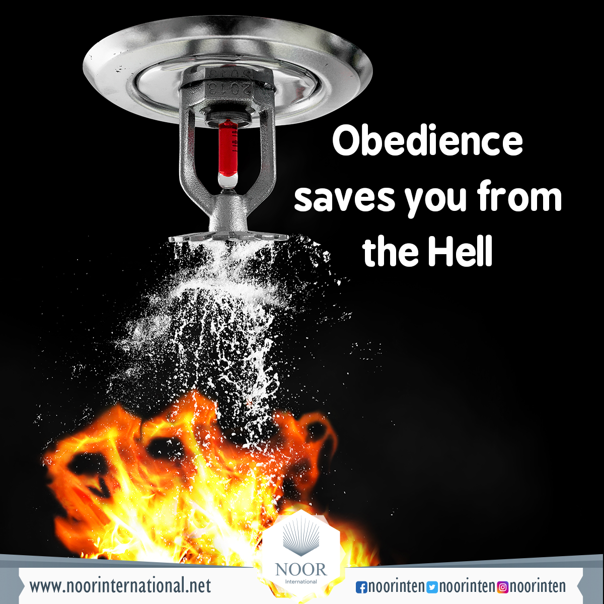 Obedience saves you from the Hell