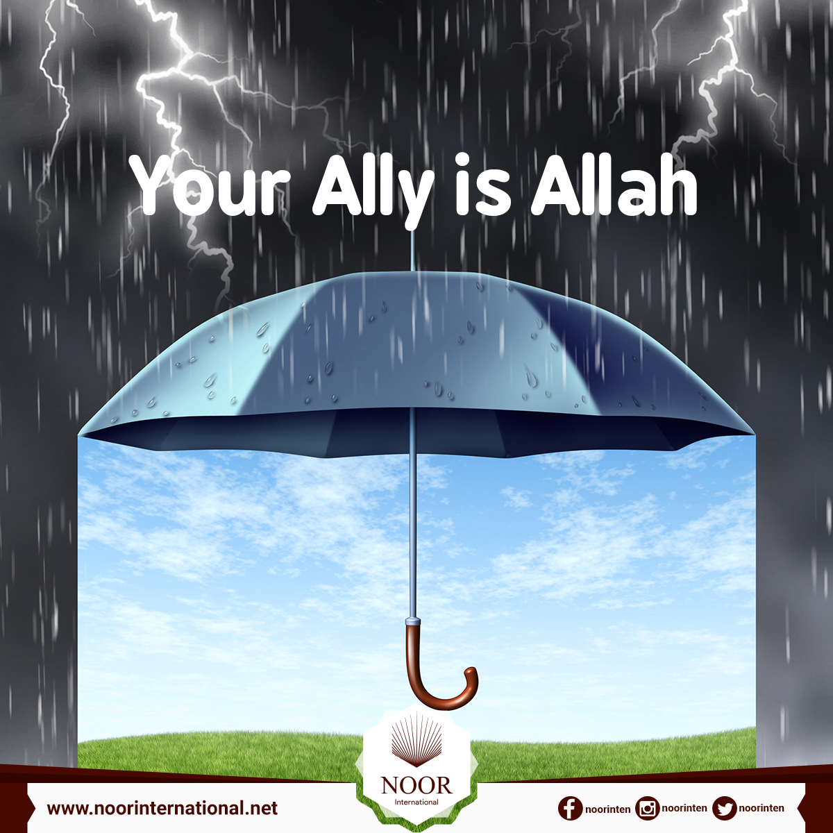 Your Ally is Allah
