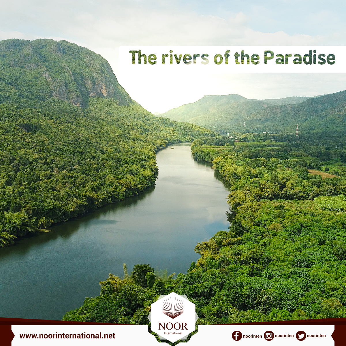 The rivers of the Paradise