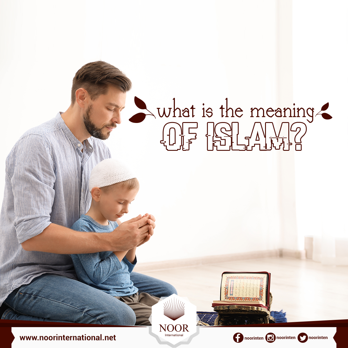 What is the meaning of Islam?