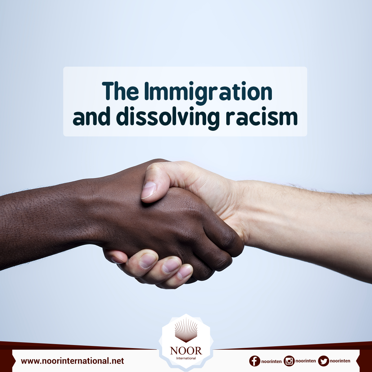 The Immigration and dissolving racism
