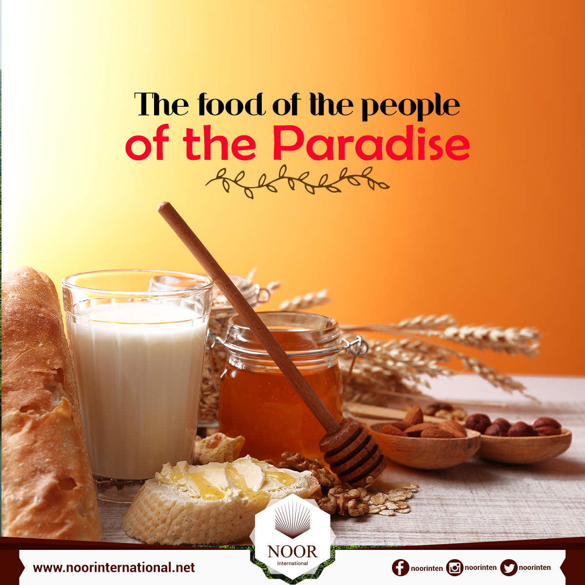 The food of the people of the Paradise