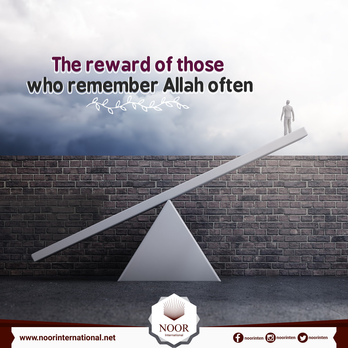 The reward of those who remember Allah often
