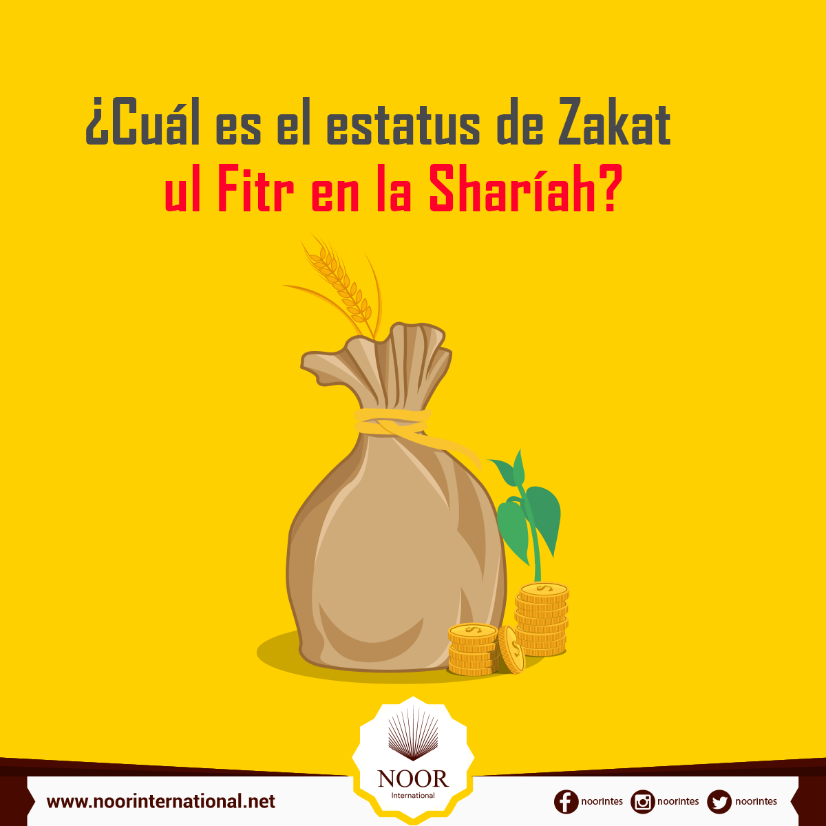 ¿Cuál es el estatus de Zakat ul Fitr en la Sharíah?