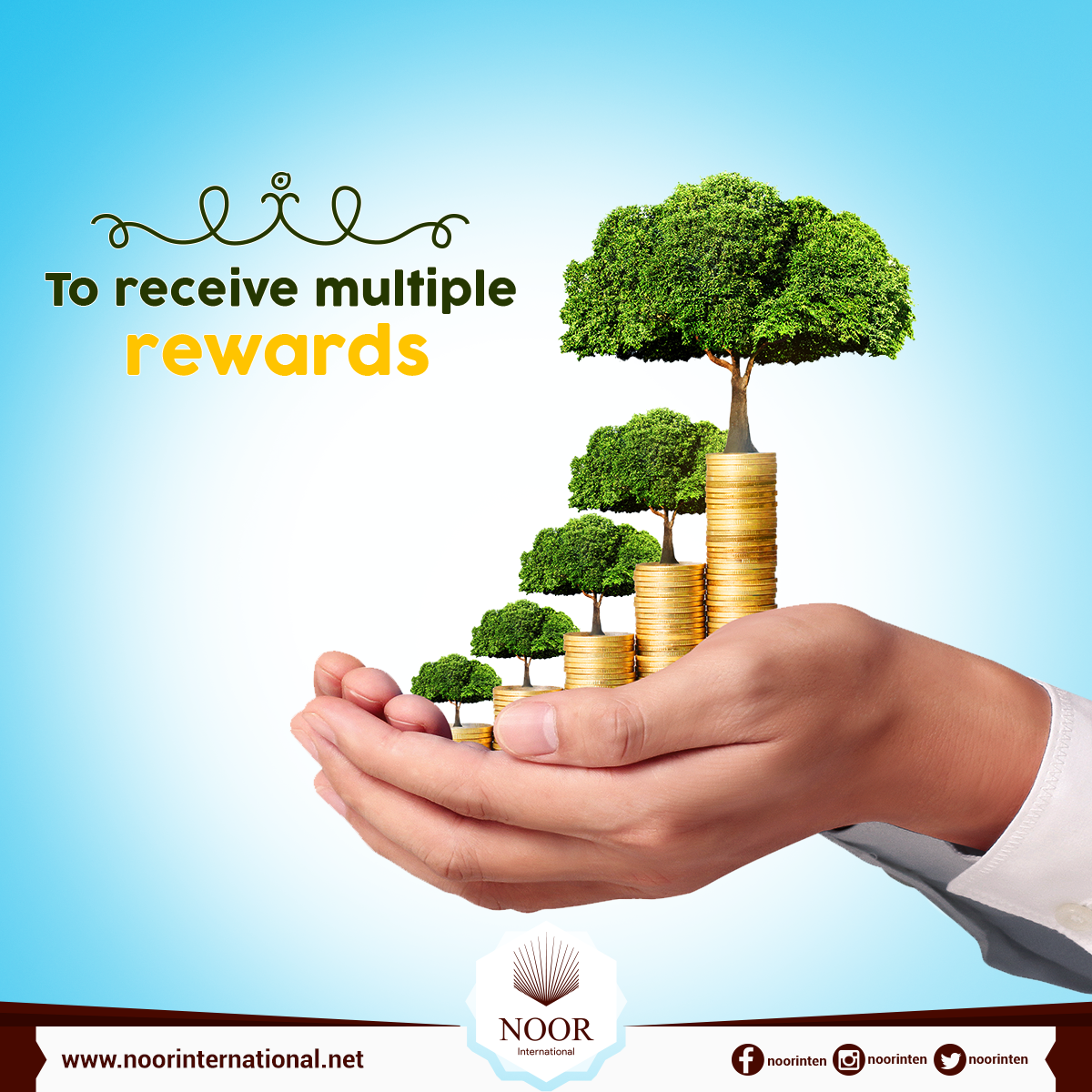 To receive multiple rewards