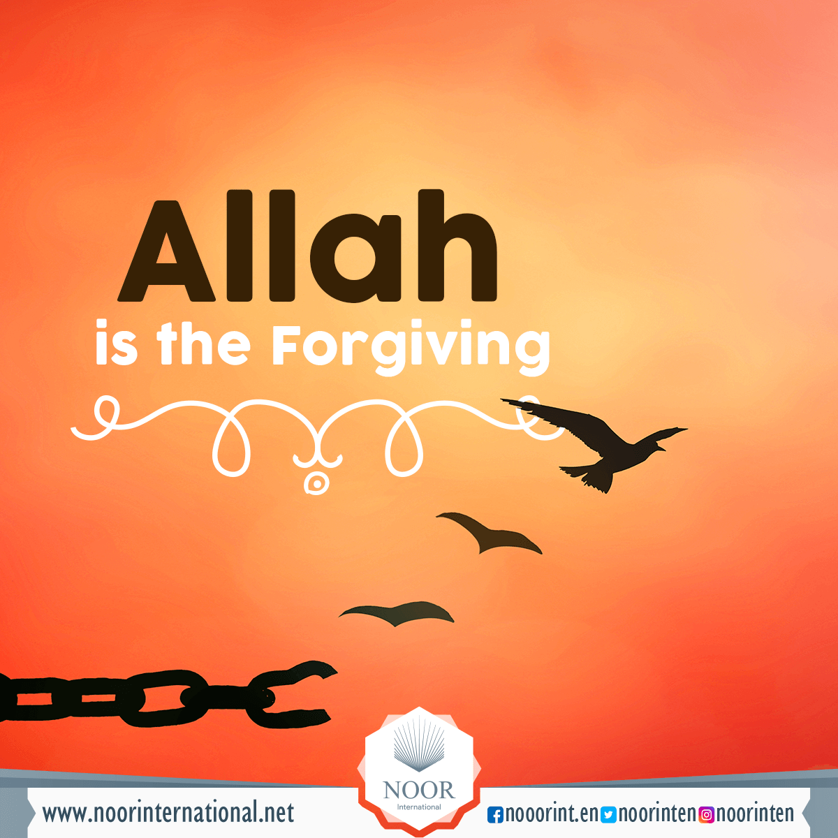 Allah is the Forgiving