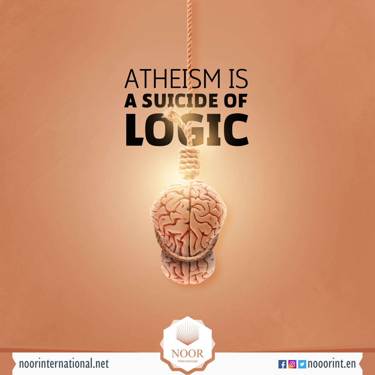Atheism is a suicide of logic