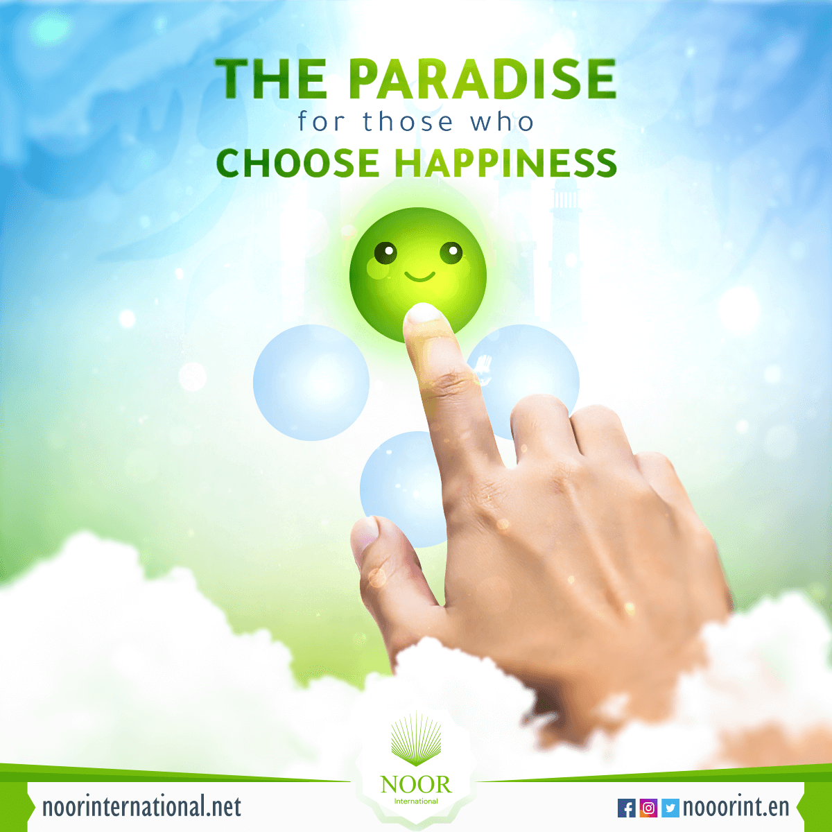 The Paradise for those who choose happiness