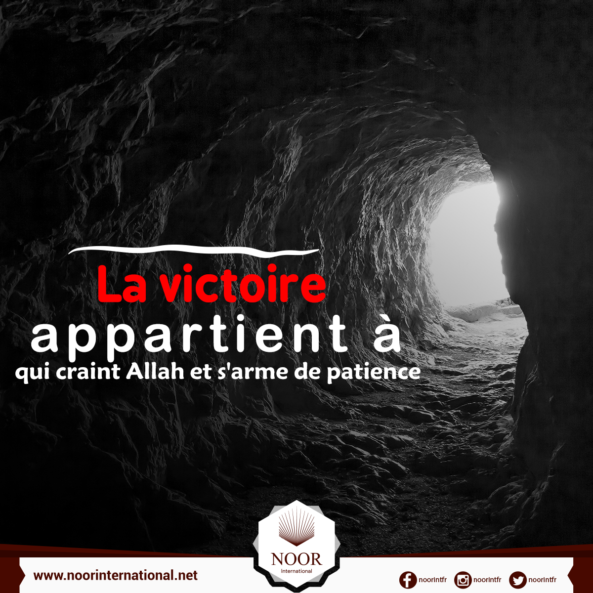 La victoire appartient à qui craint Allah et s'arme de patience