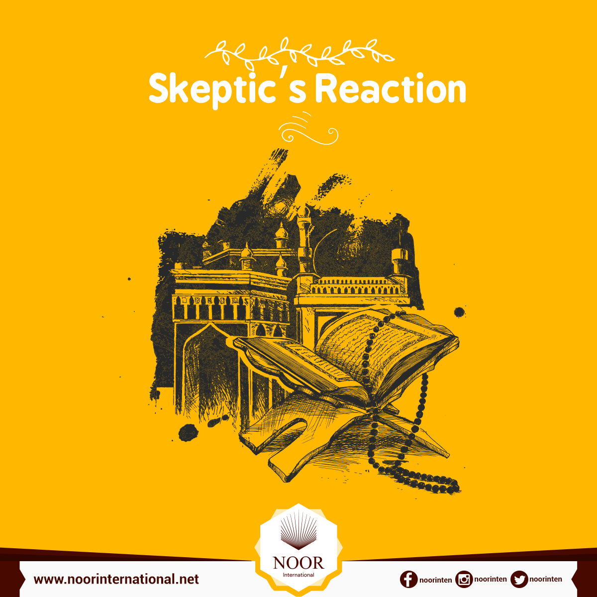 Skeptic’s Reaction