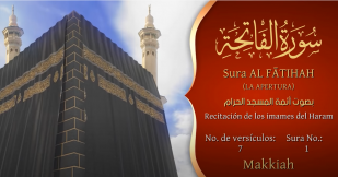 el Corán visual de la Mezquita Sagrada de La Mekka /En la voz de los imanes de la Gran Mezquita  - Traducción española