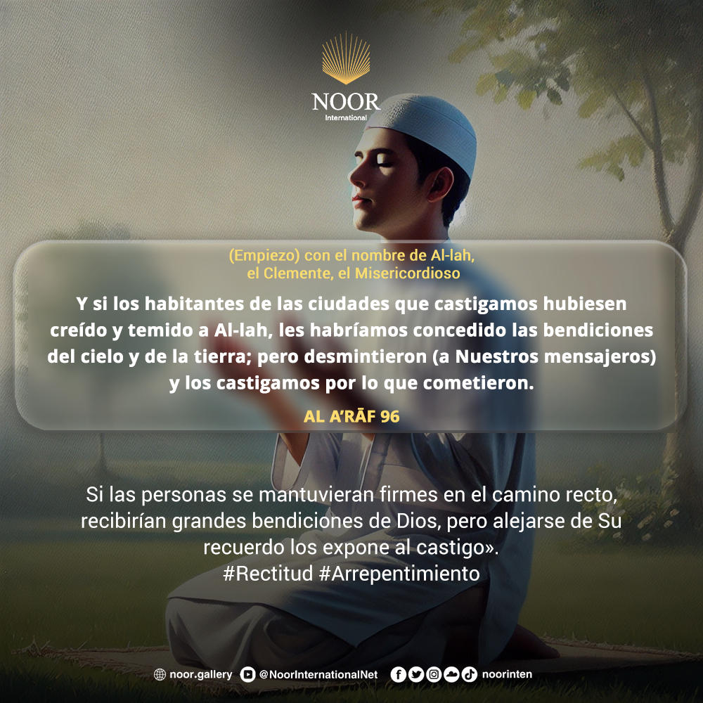 Si las personas se mantuvieran firmes en el camino recto