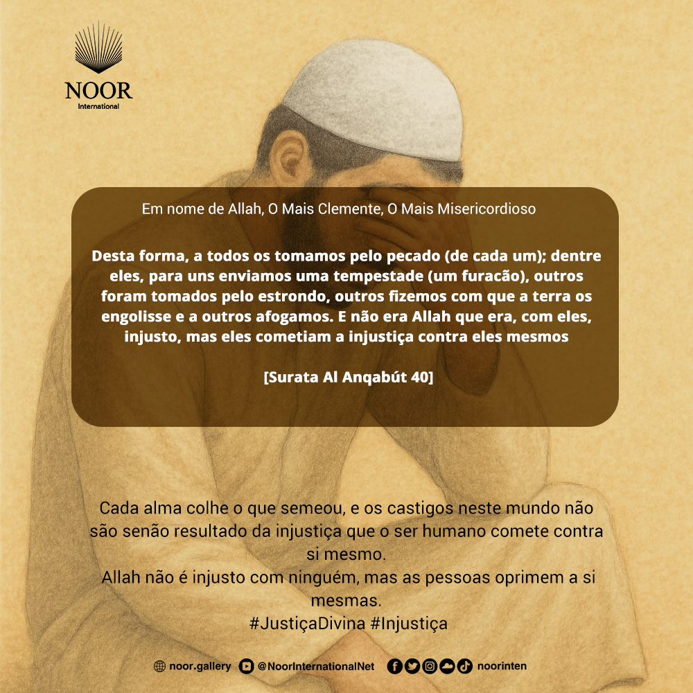 Chegará um momento em que cada pessoa verá a verdade com clareza,"