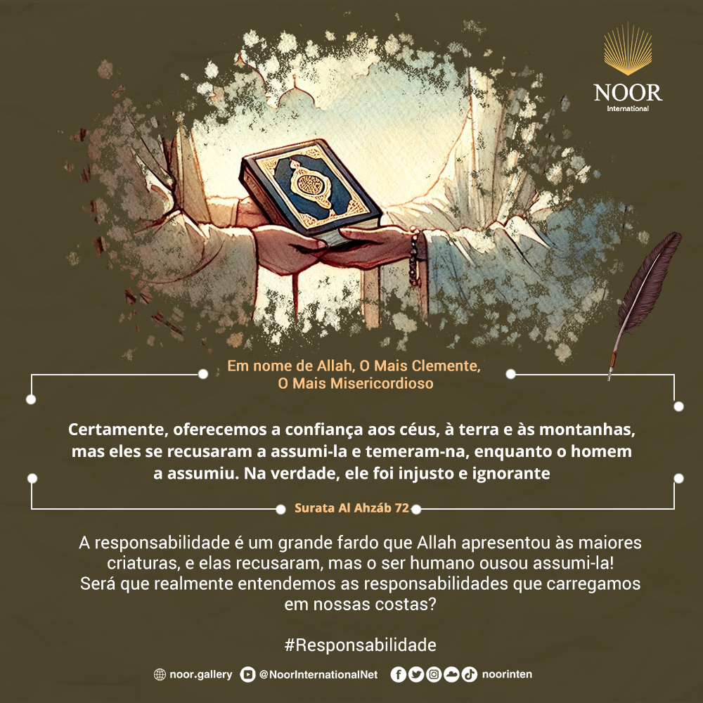 Quem permanece firme na verdade, Allah lhe dá a boa nova."