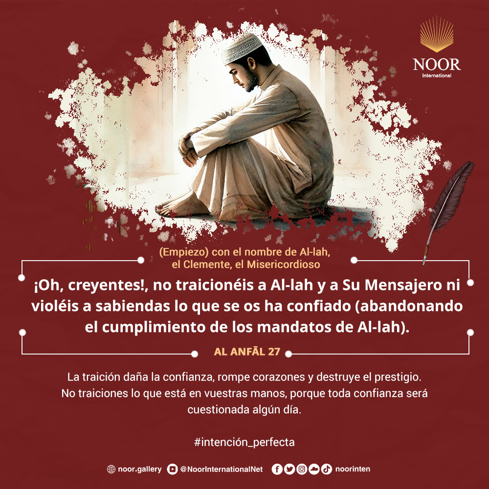 La traición daña la confianza, rompe corazones y destruye el prestigio."