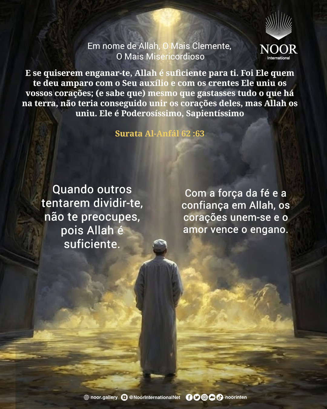 A divisão conduz ao fracasso e ao perigo;