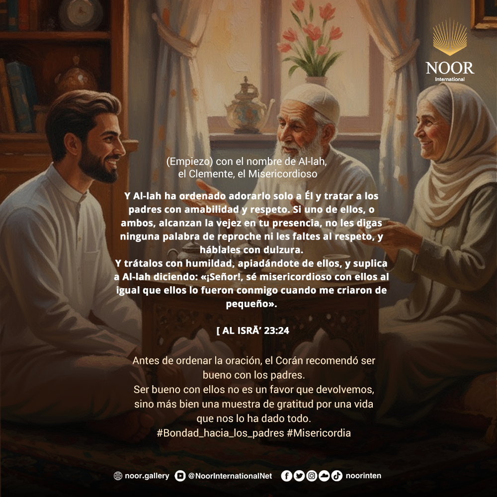 Antes de ordenar la oración, el Corán recomendó ser bueno."