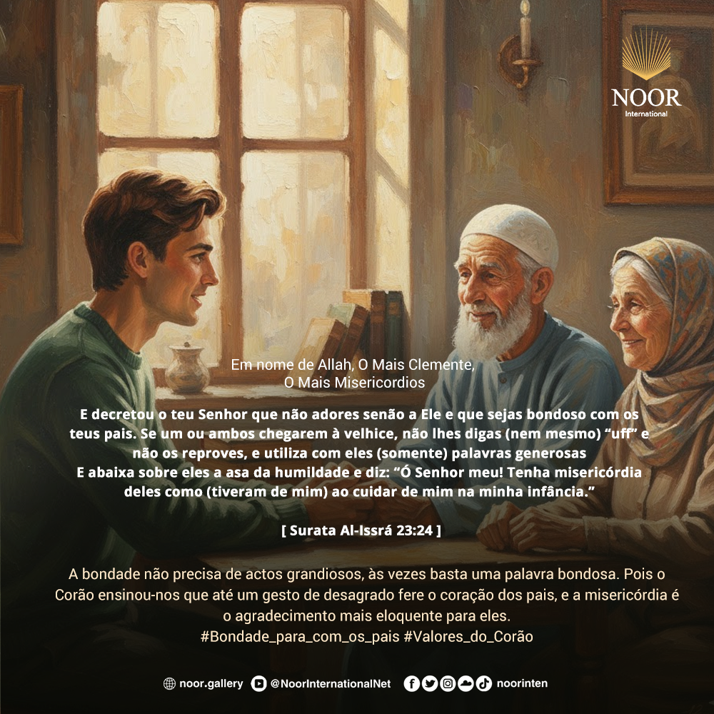 A bondade não precisa de actos grandiosos, às vezes basta uma palavra ."