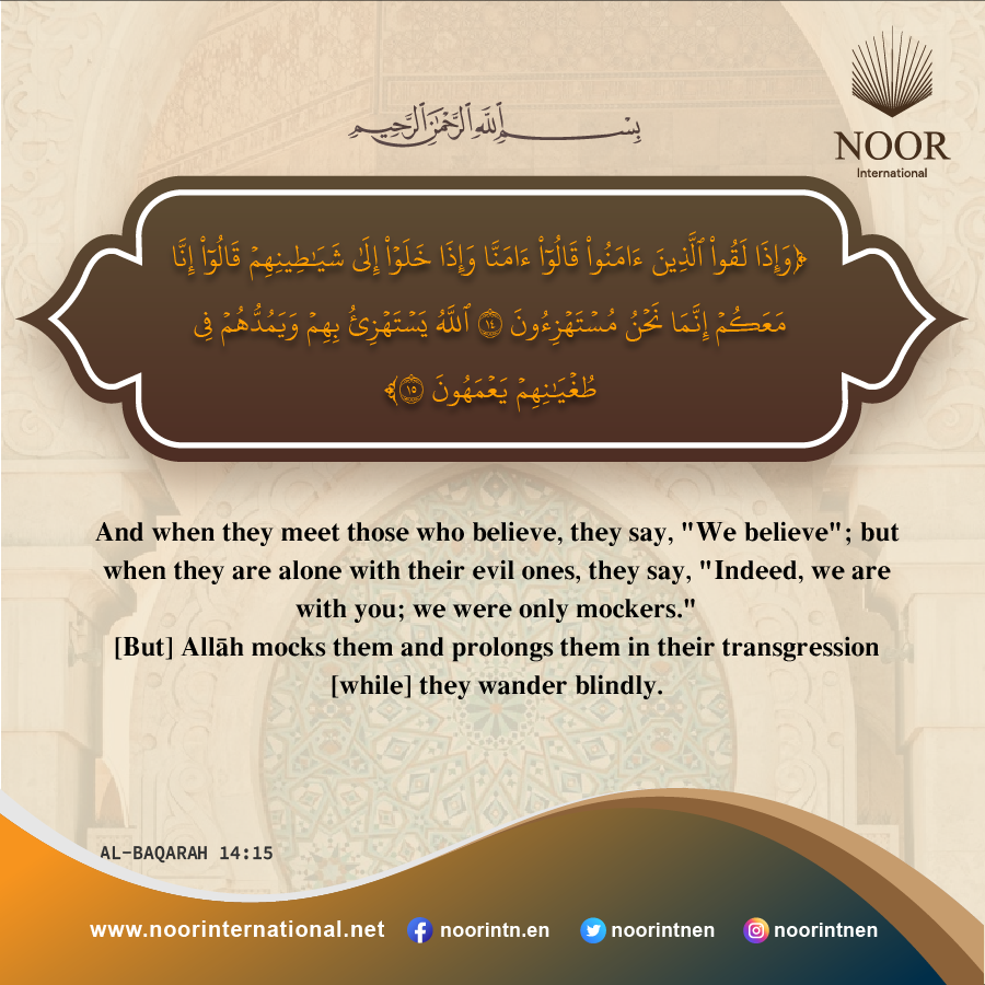 ​Say, "In the bounty of Allah and in His mercy – in that let them rejoice;"