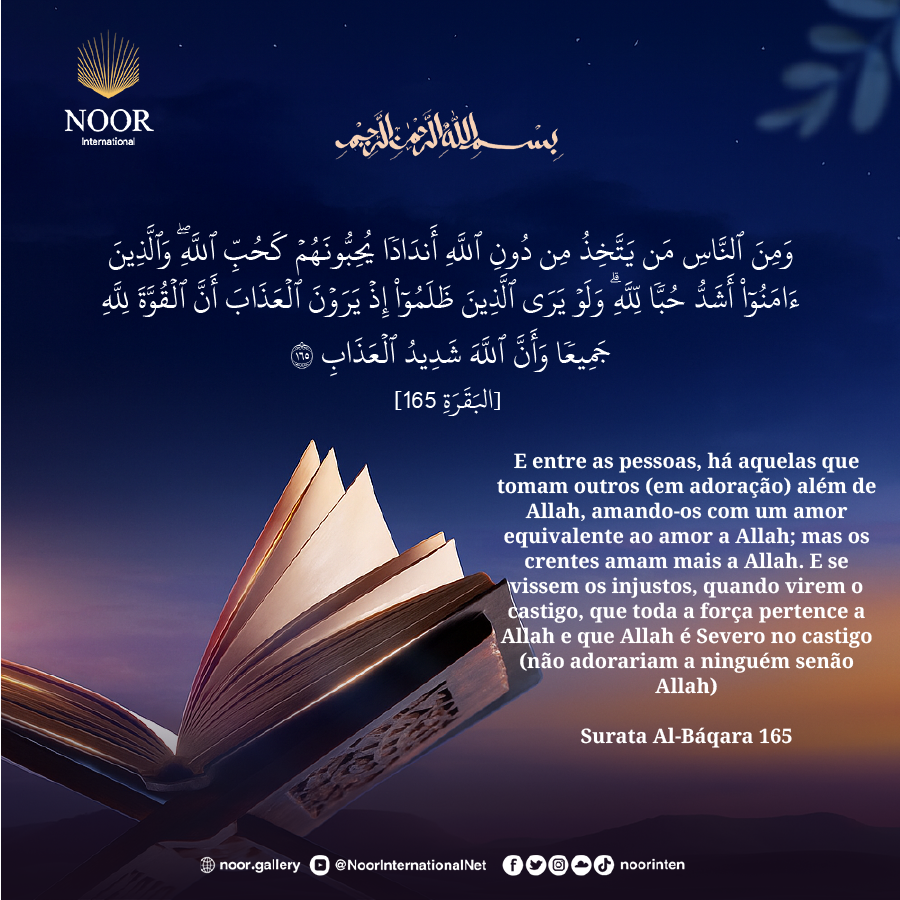 ​E entre as pessoas, há aquelas que tomam outros (em adoração)."