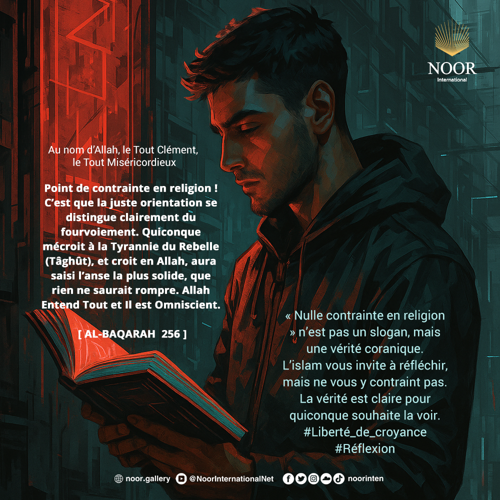 ​« Nulle contrainte en religion » n’est pas un slogan, mais une vérité."