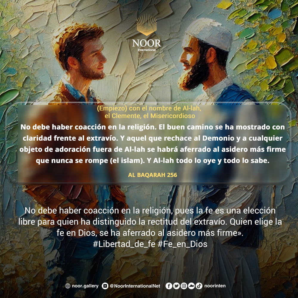 «Dios no obliga a la gente a creer, sino que les deja