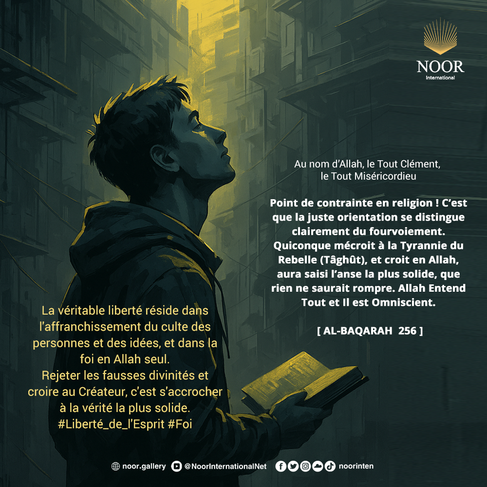 La véritable liberté réside dans l'affranchissement du culte des personnes."