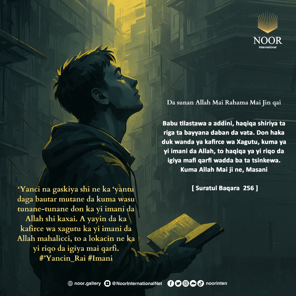 Yanci na gaskiya shi ne ka ‘yantu daga bautar mutane da kuma."