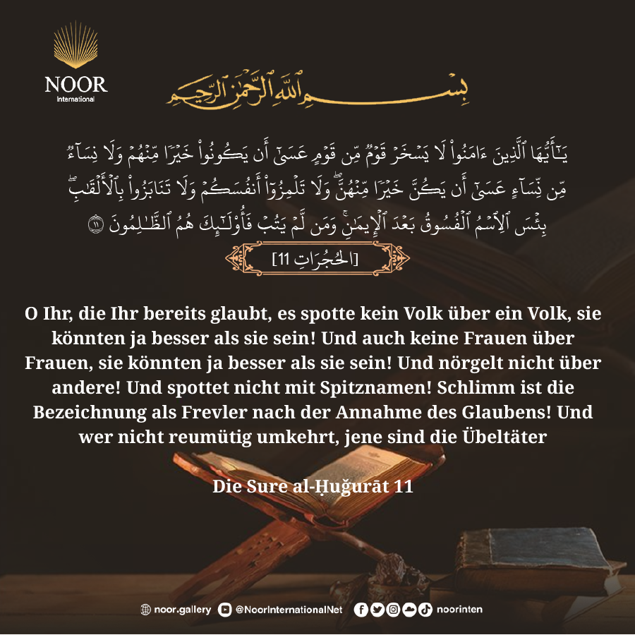 Guter Charakter und Brüderlichkeit