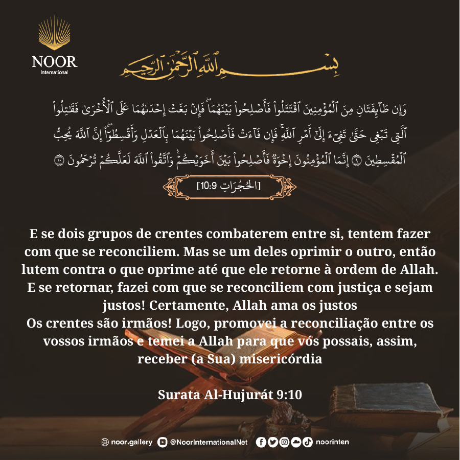 E se dois grupos de crentes combaterem entre si