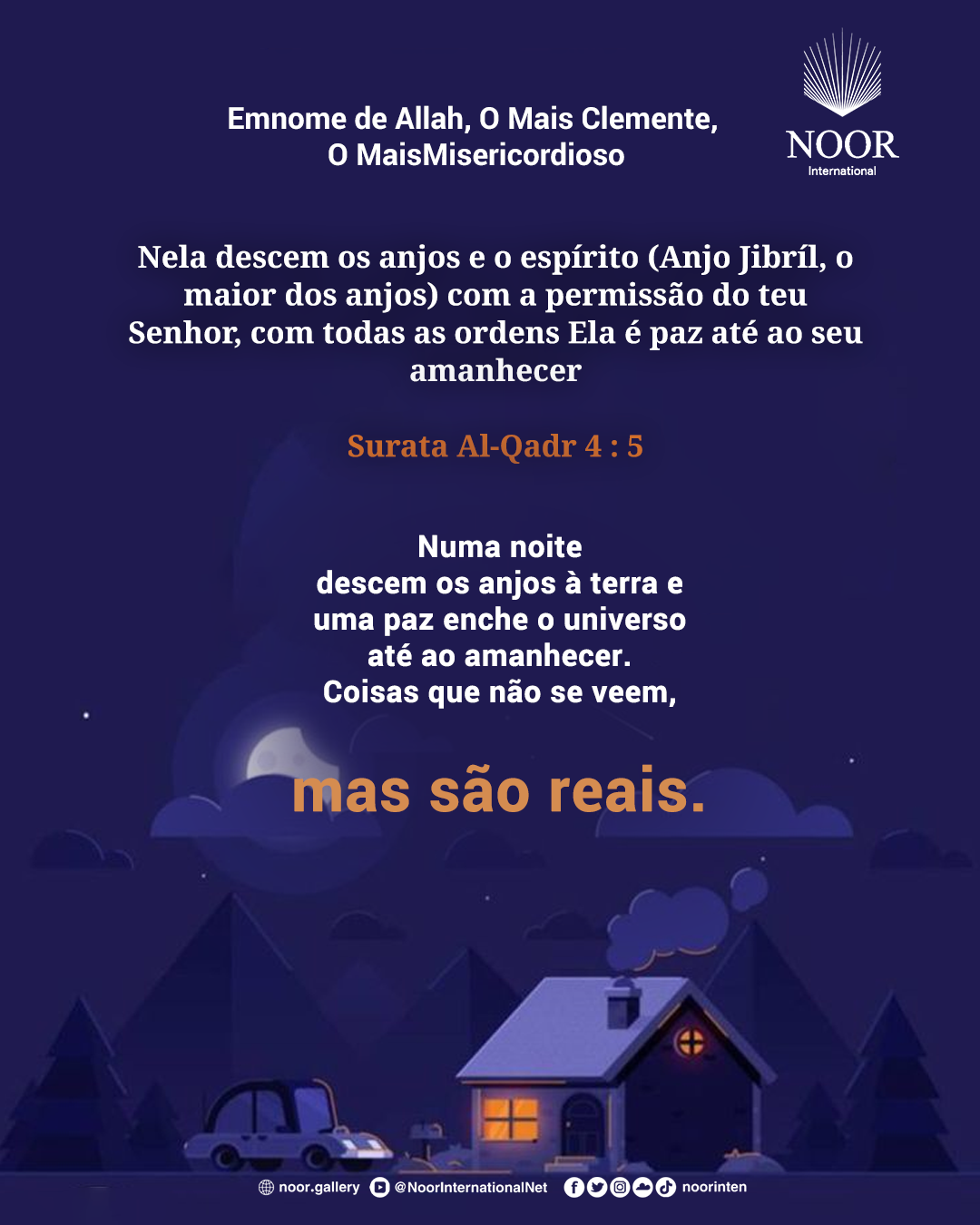 ​Numa noite descem os anjos à terra e uma paz enche o universo até ao amanhecer.