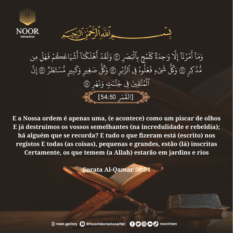 Tudo está registado, o pequeno antes do grande. Não é apenas uma vida passageira,