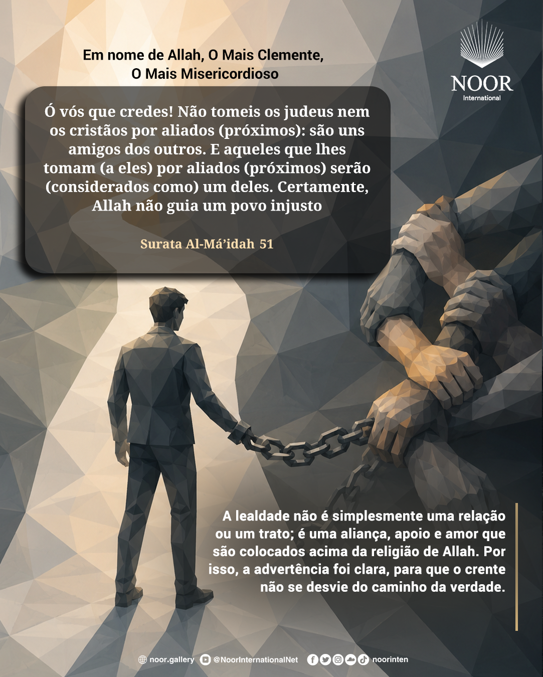 A lealdade não é simplesmente uma relação