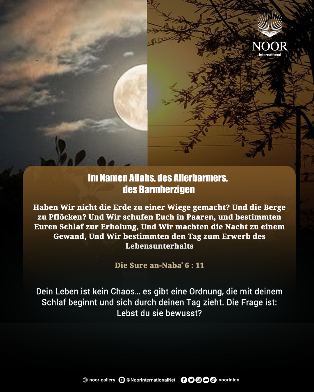 Hinter jedem klaren Weg und jedem Zeichen, das dich leitet….
