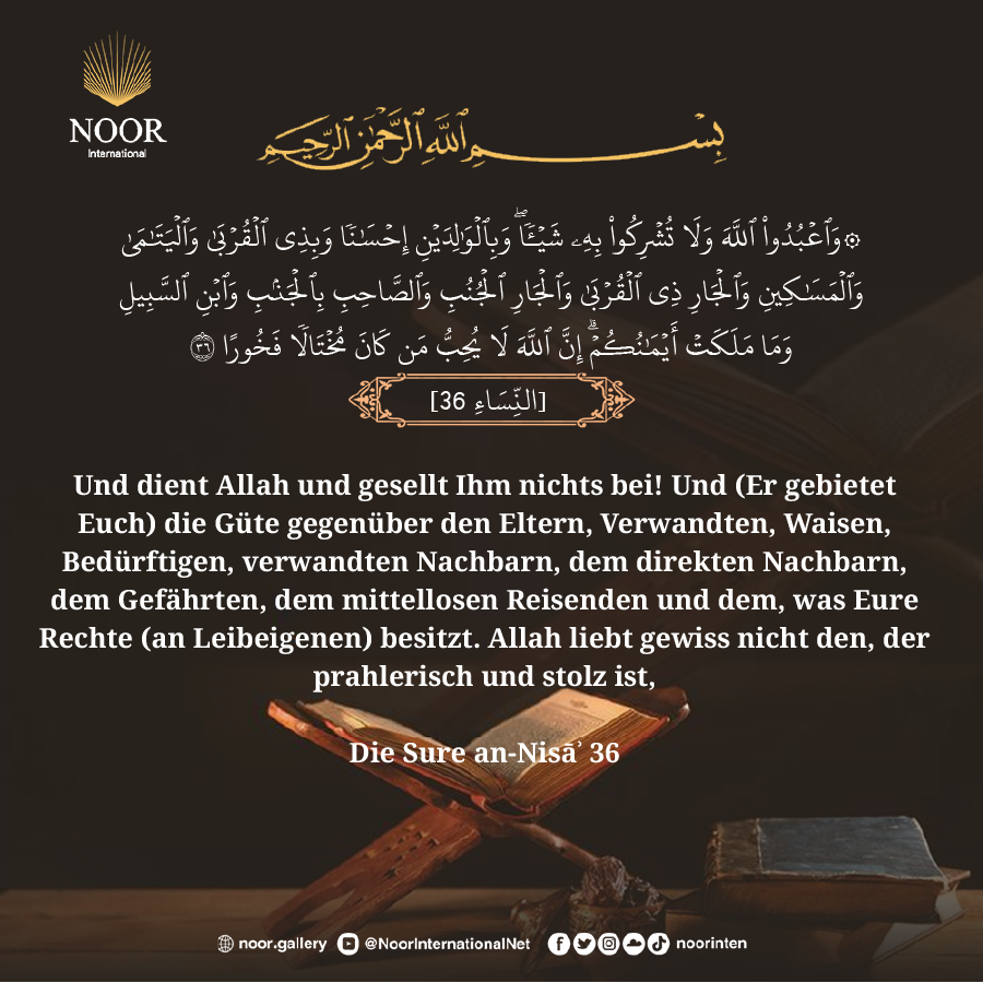 Guter Charakter und Brüderlichkeit