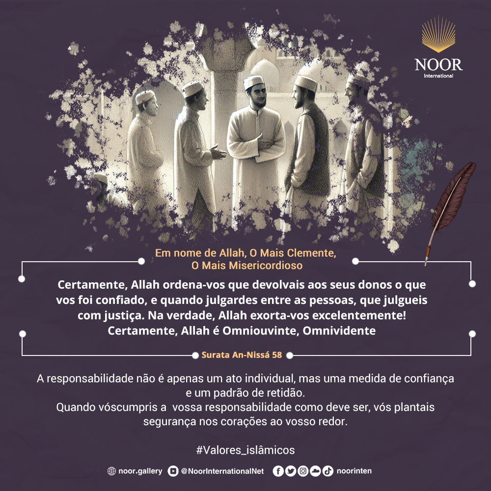 ​Quem permanece firme na verdade, Allah lhe dá a boa nova."