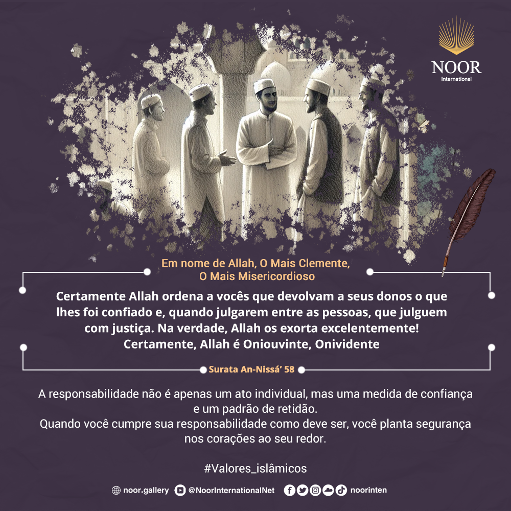 ​A responsabilidade não é apenas um ato individual,"