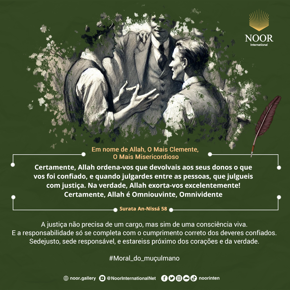 ​Quem permanece firme na verdade, Allah lhe dá a boa nova."