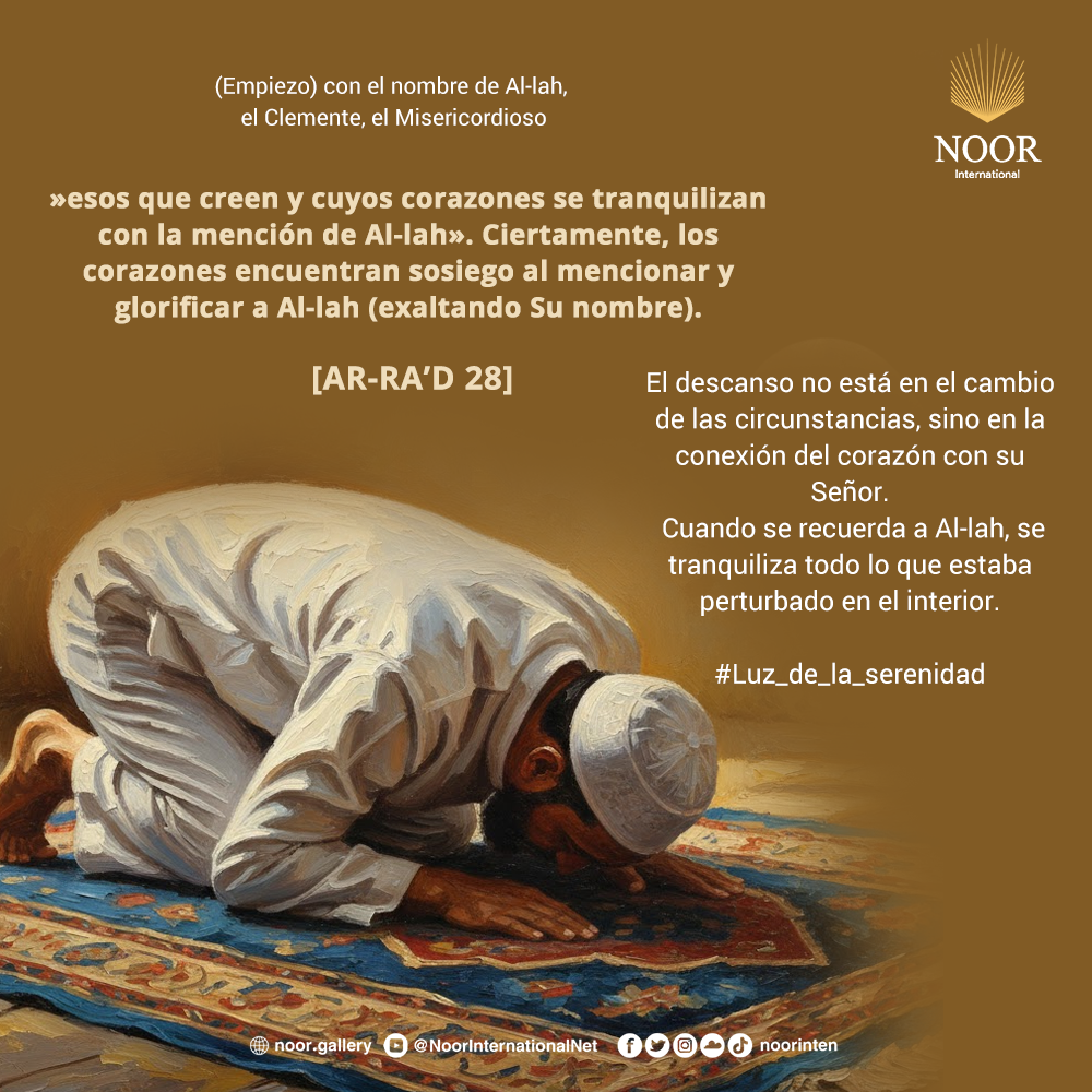 El descanso no está en el cambio de las circunstancias,"