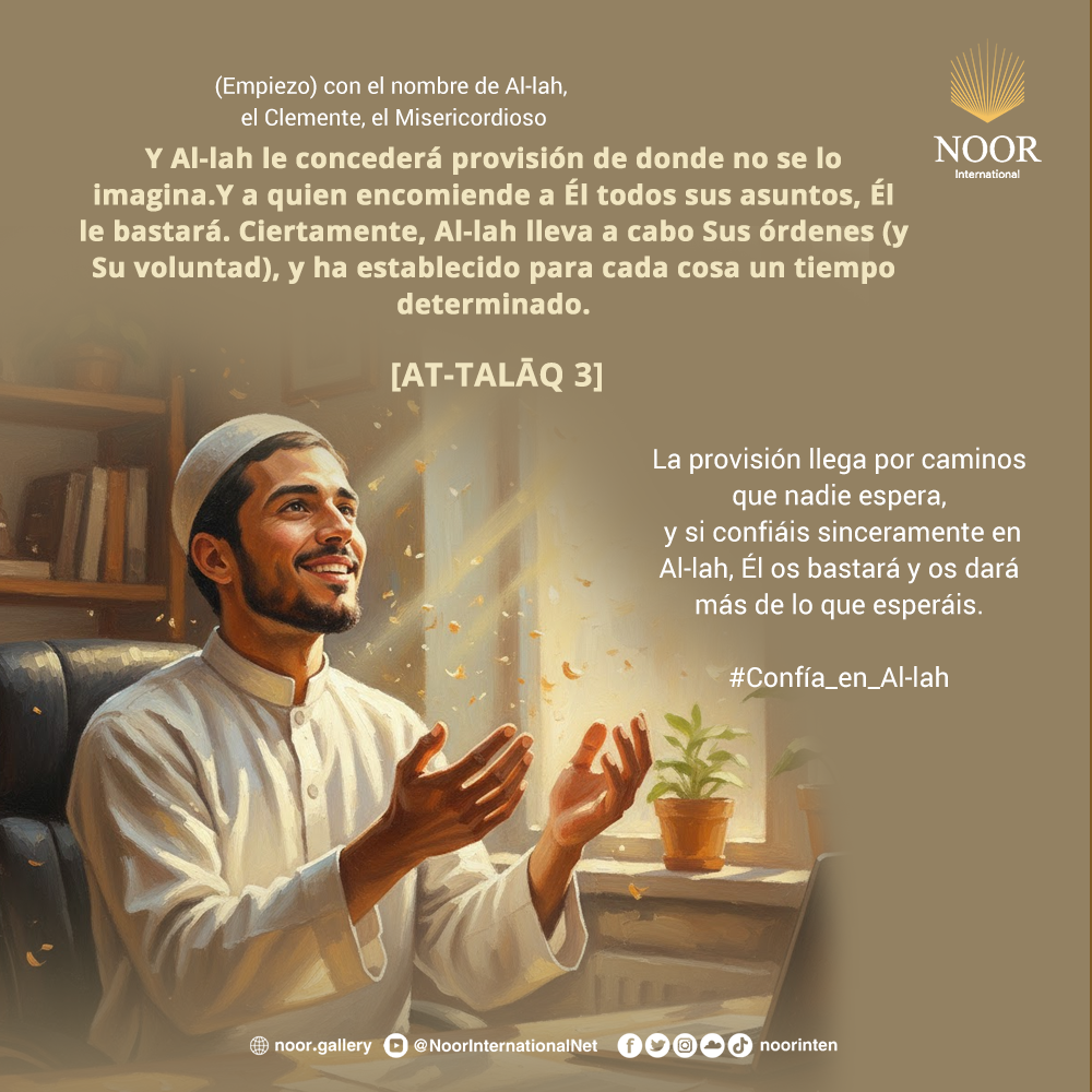 ​  La provisión llega por caminos que nadie espera,"