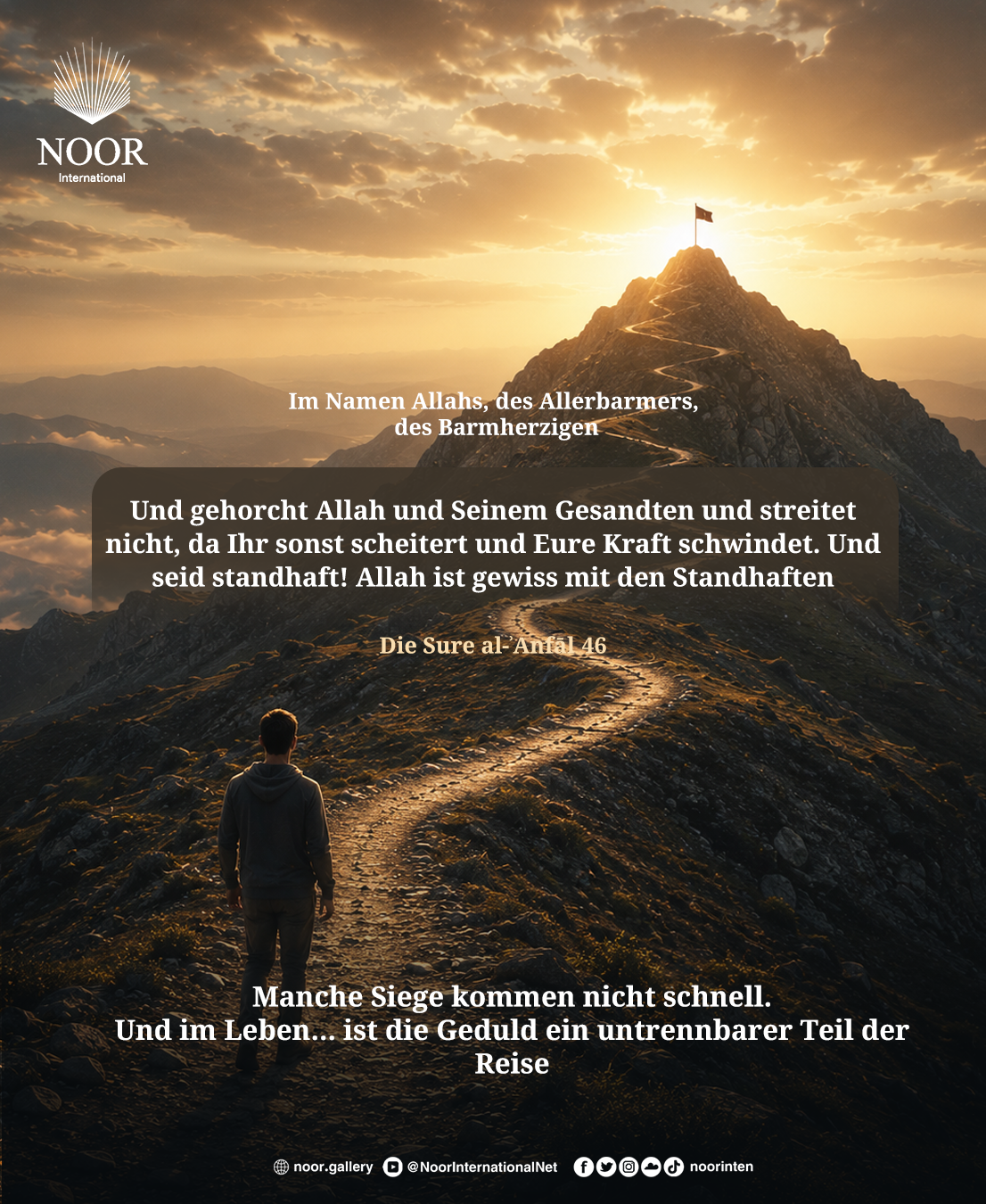 Manche Siege kommen nicht schnell. Und im Leben…
