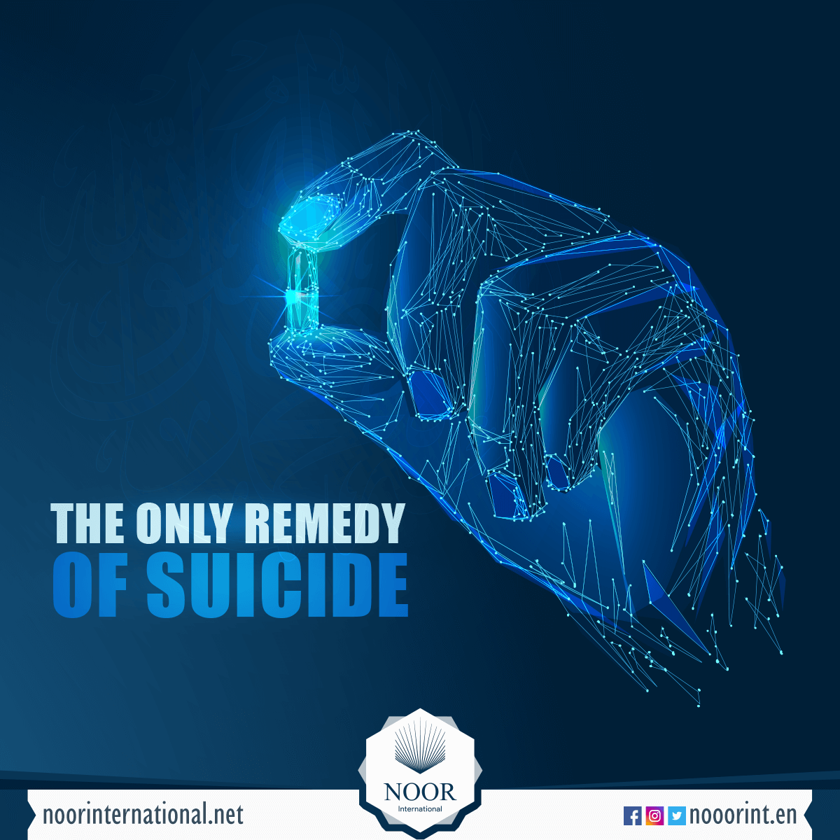 The only remedy of suicide