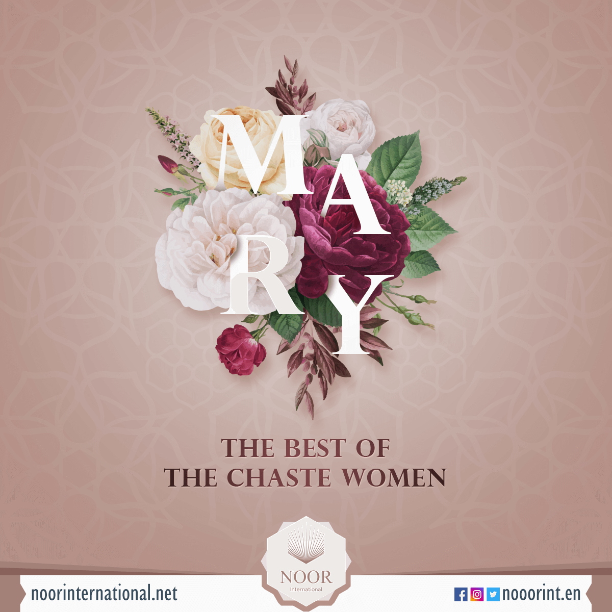 Mary the best of the chaste women