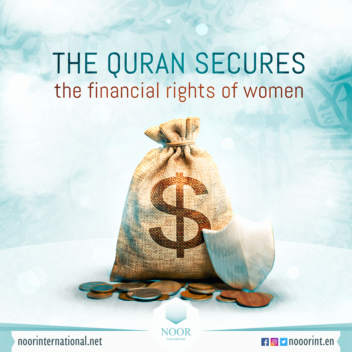 The Quran secures the financial rights of women