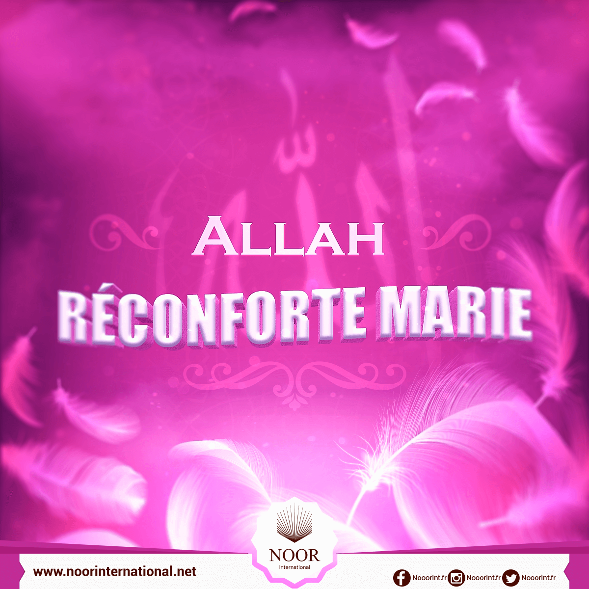 Allah réconforte Marie