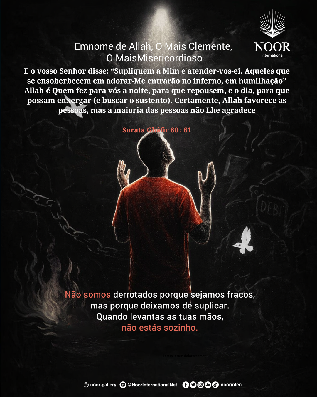 Entre o medo e a esperança
