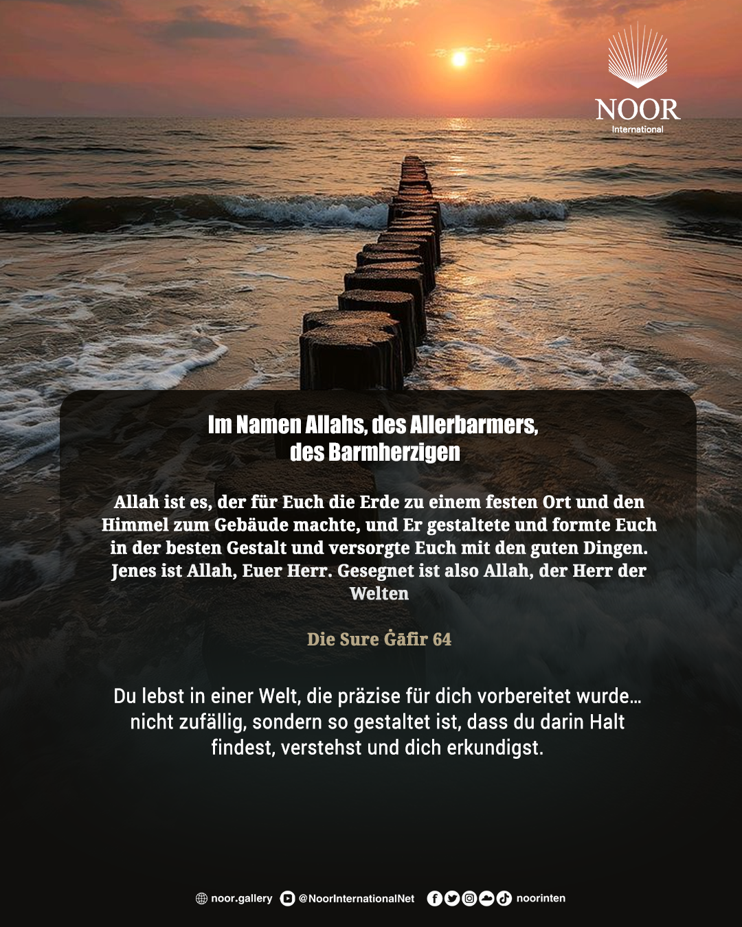 Hinter jedem klaren Weg und jedem Zeichen, das dich leitet….