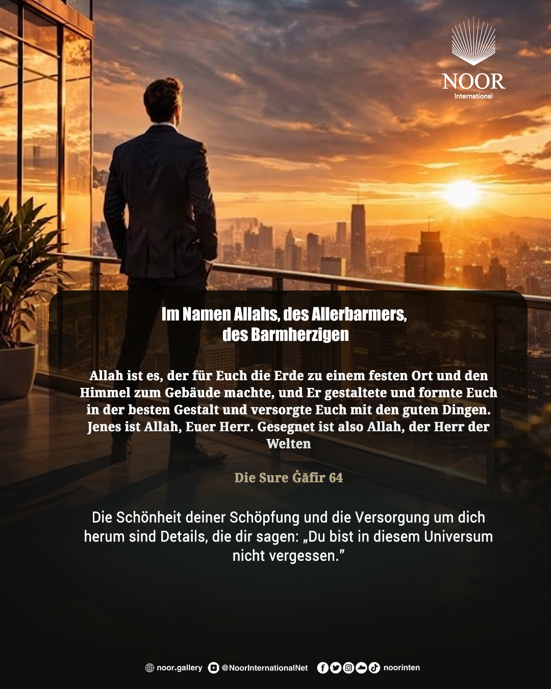 Hinter jedem klaren Weg und jedem Zeichen, das dich leitet….