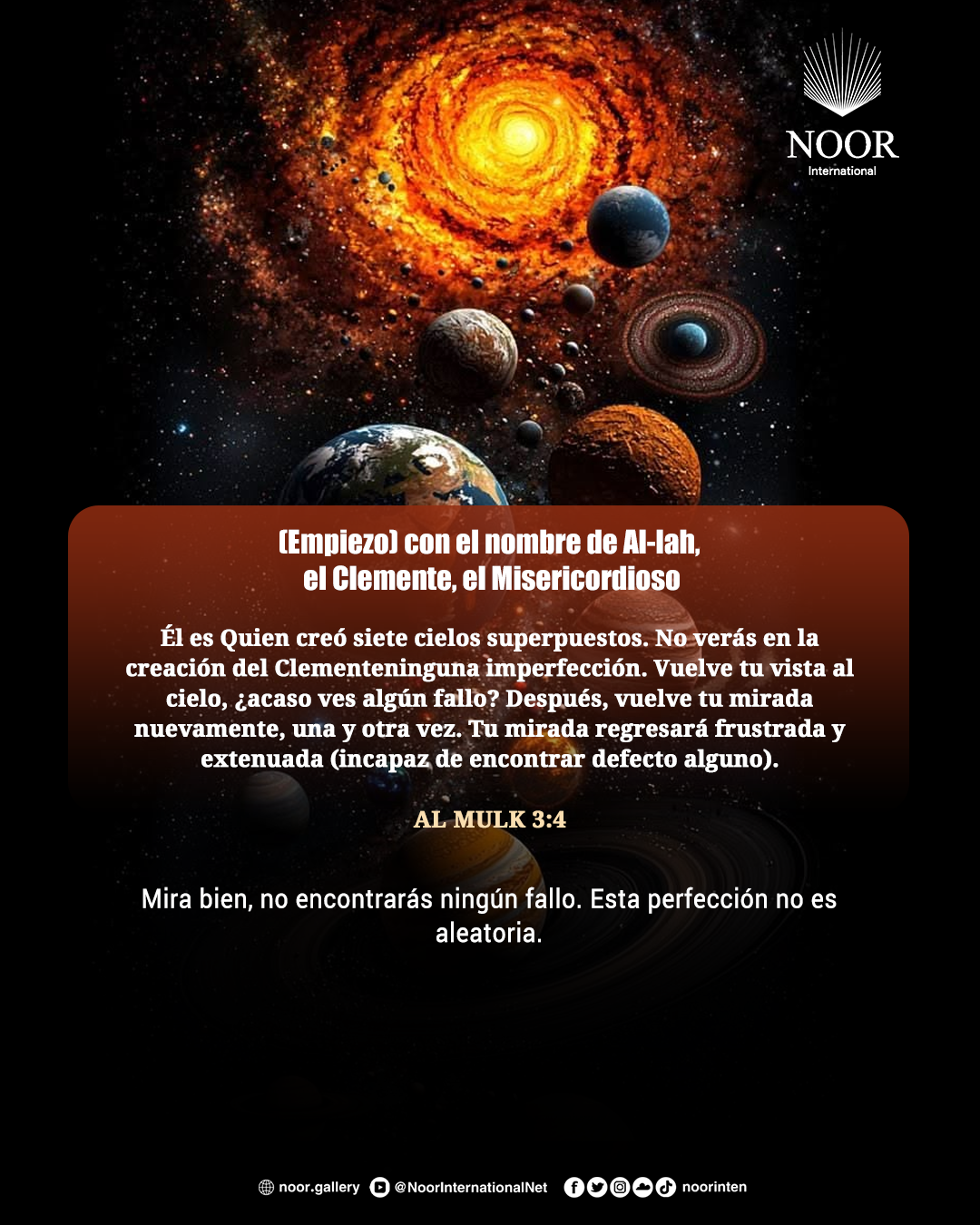 Mira bien, no encontrarás ningún fallo.